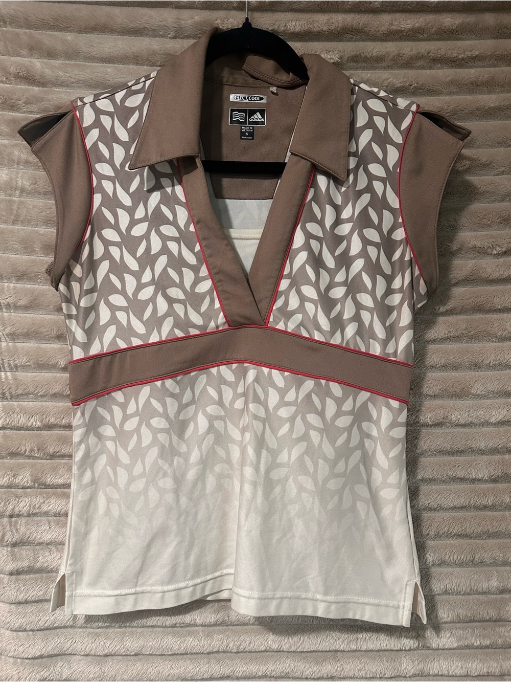 Y2K adidas climate control sleeveless golf top